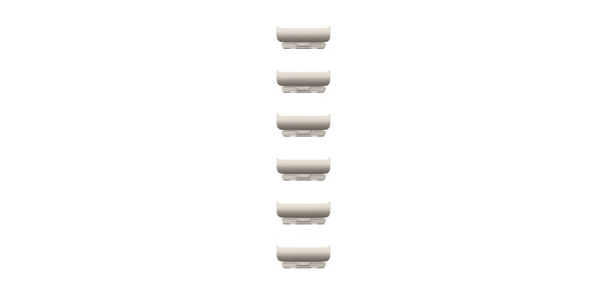Apple MXMG3ZM/A Accesorios para dispositivos vestibles inteligentes Band extension Titanio Acero inoxidable