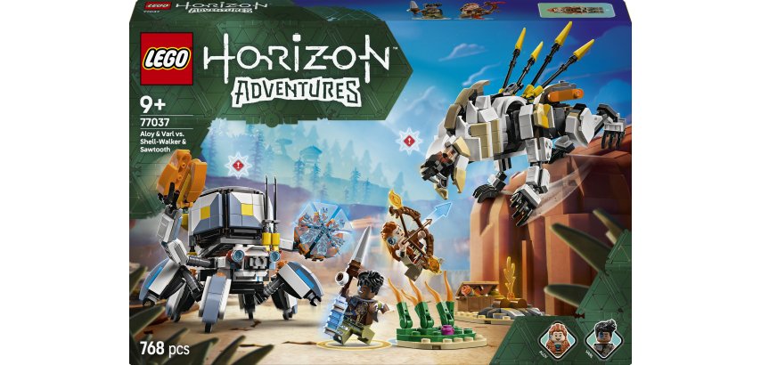 LEGO Horizon Aloy & Varl vs. Shell-Walker & Sawtooth
