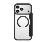 OtterBox React Folio MagSafe Series pour Apple iPhone 17 Pro Max, noir Crystal, transparente/noir