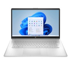HP 17-cp2043nf AMD Ryzen™ 5 7520U Ordinateur portable 43,9 cm (17.3") Full HD 16 Go LPDDR5-SDRAM 512 Go SSD Wi-Fi 5 (802.11ac) Windows 11 Home Argent