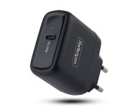 StarTech.com 65W USB-C Laptop Charger, GaN Charger with Power Adapter Brick for Dell, XPS, HP ProBook, MacBook Pro, Microsoft Surface Pro, Black