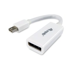 Equip Mini DisplayPort to DisplayPort adapter