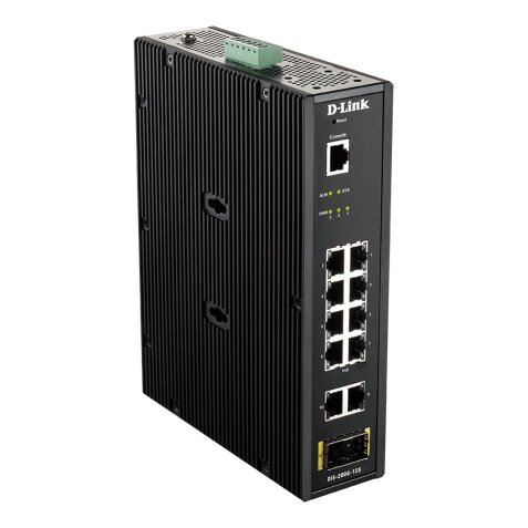 D-Link DIS-200G-12S switch Gestionado L2 Gigabit Ethernet (10/100/1000) Negro