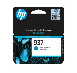 HP 937 Cyan Original Ink Cartridge