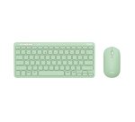 Trust Lyra tastiera Mouse incluso Universale RF senza fili + Bluetooth QWERTY Italiano Verde