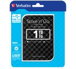 Verbatim Disco rigido portatile Store 'n' Go USB 3.0 da 1 TB Nero