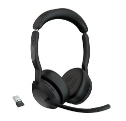 Jabra Evolve2 55 Casque Sans fil Arceau Bureau/Centre d'appels Bluetooth Noir