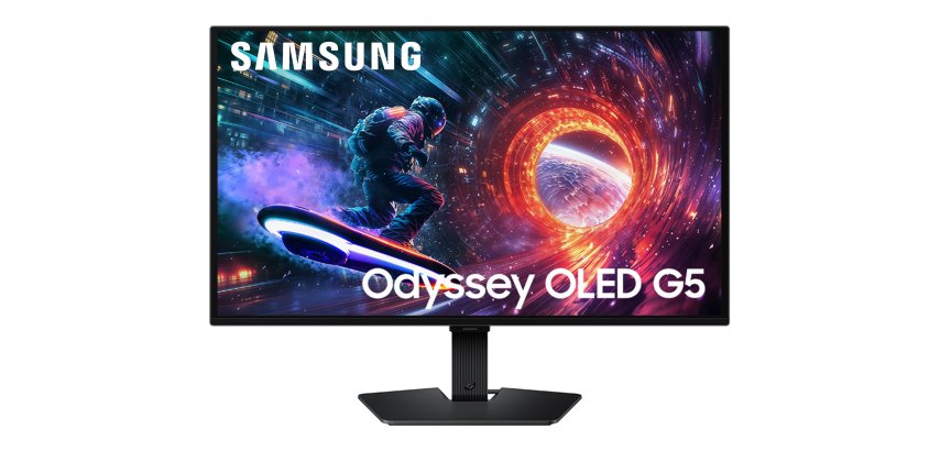 Samsung G50F computer monitor 68.6 cm (27") 2560 x 1440 pixels Quad HD OLED Black