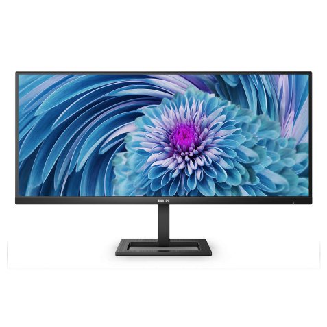 Philips E Line 346E2LAE/00 LED display 86,4 cm (34") 3440 x 1440 Pixels Wide Quad HD LCD Zwart