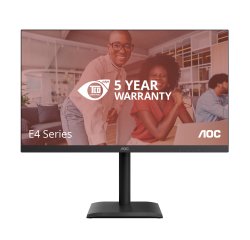 AOC E4 U27E4CV écran plat de PC 68,6 cm (27") 3840 x 2160 pixels 4K Ultra HD LED Noir