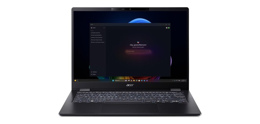 Acer TravelMate P6 14 AI TMP614-54-TCO-71LG Copilot+ PC Intel Core Ultra 7 256V Ordinateur portable 35,6 cm (14") WUXGA 16 Go LPDDR5x-SDRAM 1 To SSD Wi-Fi 7 (802.11be) Windows 11 Pro Noir