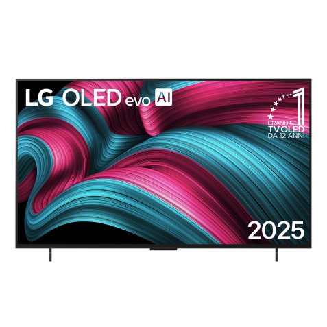 LG OLED evo AI OLED42C55LA TV Serie C5 42'' 4K, a9 Gen8, Dolby Vision, 20W, 4 HDMI, VRR 144Hz, Smart TV WebOS 25