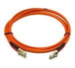 StarTech.com Câble fibre optique duplex multimode 50/125 OM2 de 2 m - LC vers LC - LSZH - Orange