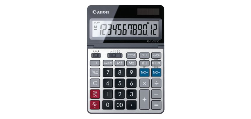 Canon TS-1200TSC calculator Desktop Basic Metallic