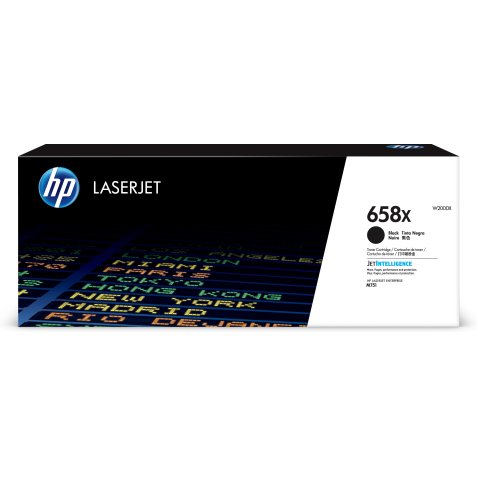 W2000X HP CLJM751 Toner Noir Haute Capacité  HP658X 33.000Pages Haute Capacité