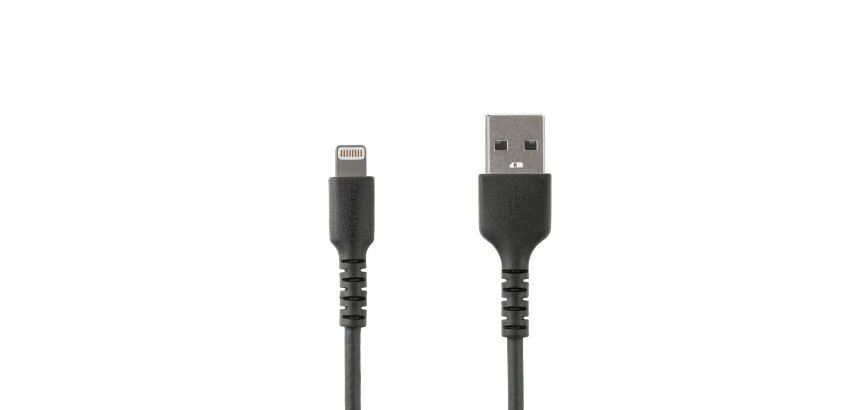 StarTech.com Câble USB-A vers Lightning noir 1m