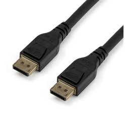 StarTech.com Câble Certifié VESA DisplayPort 1.4 5m - 8K 60Hz HBR3 HDR - Cordon Écran Super UHD DisplayPort vers DisplayPort - Câble Fin Ultra HD 4K 120Hz DP 1.4 M/M Connecteur M/M