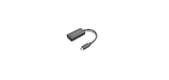 Lenovo 4X90R61022 adaptador de cable de vídeo 0,24 m USB Tipo C HDMI tipo A (Estándar) Negro