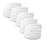 TP-Link Omada EAP245(5-PACK) point d'accès réseaux locaux sans fil 1750 Mbit/s Blanc Connexion Ethernet, supportant l'alimentation via ce port (PoE)