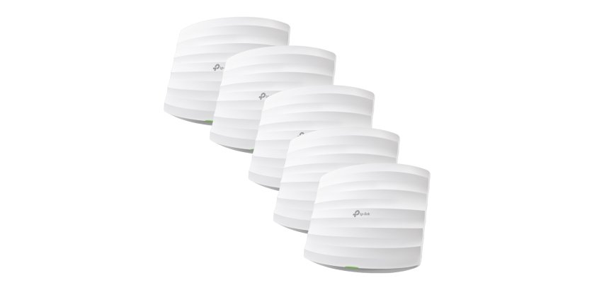 TP-Link Omada EAP245(5-PACK) point d'accès réseaux locaux sans fil 1750 Mbit/s Blanc Connexion Ethernet, supportant l'alimentation via ce port (PoE)