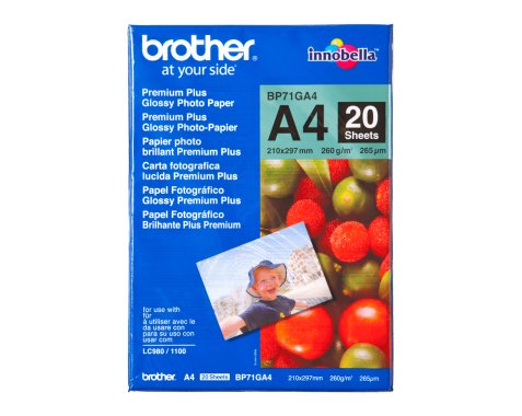 Brother BP-71GA4 A4 Bleu, Rouge
