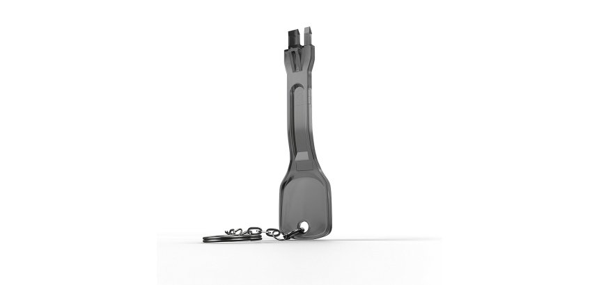 Lindy 40630 bloqueador de puerto Llave de bloqueador de puerto RJ-45 Negro Acrilonitrilo butadieno estireno (ABS) 1 pieza(s)