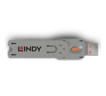 Lindy Clé pour bloqueur de port USB A, Orange
