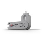Lindy Clé pour bloqueur de port USB A, Blanc