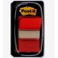 Set de 50 marque-pages souples, coloris Rouge