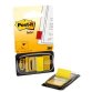 Set de 50 marque-pages souples, coloris Jaune