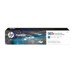 HP 981Y cartouche PageWide Cyan extra grande capacité authentique