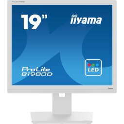 iiyama ProLite B1980D-W5 computer monitor 48,3 cm (19") 1280 x 1024 Pixels SXGA LCD Wit