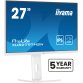 iiyama ProLite XUB2797HSN-W2 écran plat de PC 68,6 cm (27") 1920 x 1080 pixels Full HD LED Blanc
