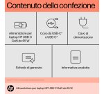HP Caricabatterie per laptop USB-C GaN da 65 W