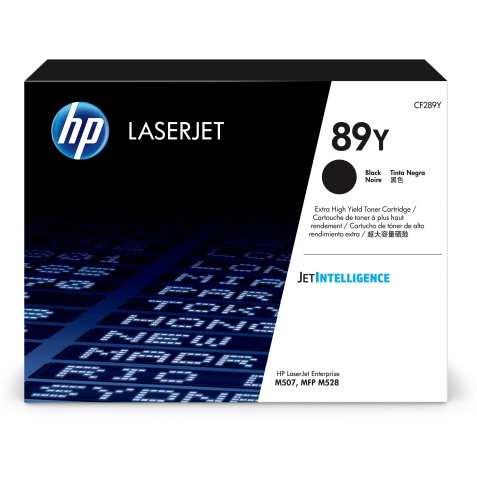 CF289Y HP LJM507 Toner Zwart EHoge Capaciteit  HP89Y 20.000pag. extra Hoge Capaciteit