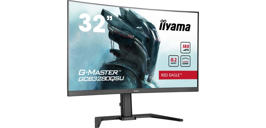 iiyama G-MASTER GCB3280QSU-B2 écran plat de PC 80 cm (31.5") 2560 x 1440 pixels Dual QHD LED Noir