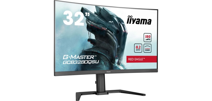 iiyama G-MASTER GCB3280QSU-B2 écran plat de PC 80 cm (31.5") 2560 x 1440 pixels Dual QHD LED Noir