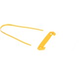 Boîte de 100 clip tube Jaune 3 pieces pour archiver et consulter les documents