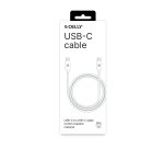 Celly USBCUSBCCOTTWH cavo USB 1,5 m USB C 60 W Bianco