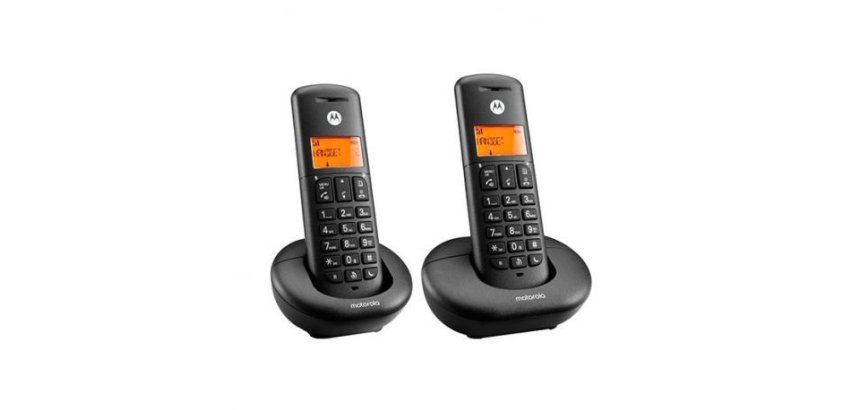 Motorola E202 Duo Telefono DECT Nero