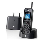 Teléfono inalámbrico Motorola O201, Teléfono DECT, Altavoz, 200 entradas, Identificador de llamadas, Negro