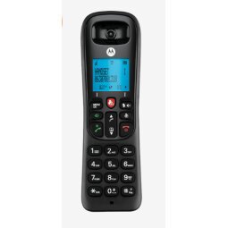 Teléfono Motorola CD4001 Teléfono DECT Identificador de llamadas Negro