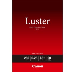 Canon Papier Photo Professionnel Lustré LU-101 A3 Plus 20 feuilles