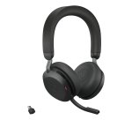 Jabra Evolve2 75 Auriculares Inalámbrico Diadema Oficina/Centro de llamadas USB Tipo C Bluetooth Base de carga Negro