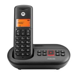 Motorola E211 Telefono DECT Identificatore di chiamata Nero