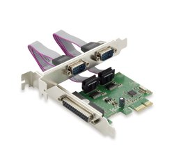 Conceptronic PCI Express Card 1-Port Parallel & 2-Port Serial