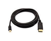 V7 Mini-DisplayPort (m) de 3 m a DisplayPort (m) - Color negro