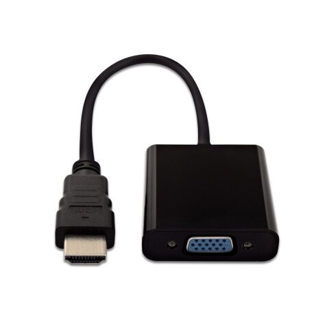 V7 Adattatore video nero da HDMI maschio a VGA femmina