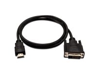 V7 HDMI (m) de 1 m a DVI-D dual-link (m) - Color negro