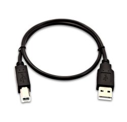 V7 USB-A (macho) a USB-B (macho) de 0,5 m - Color negro